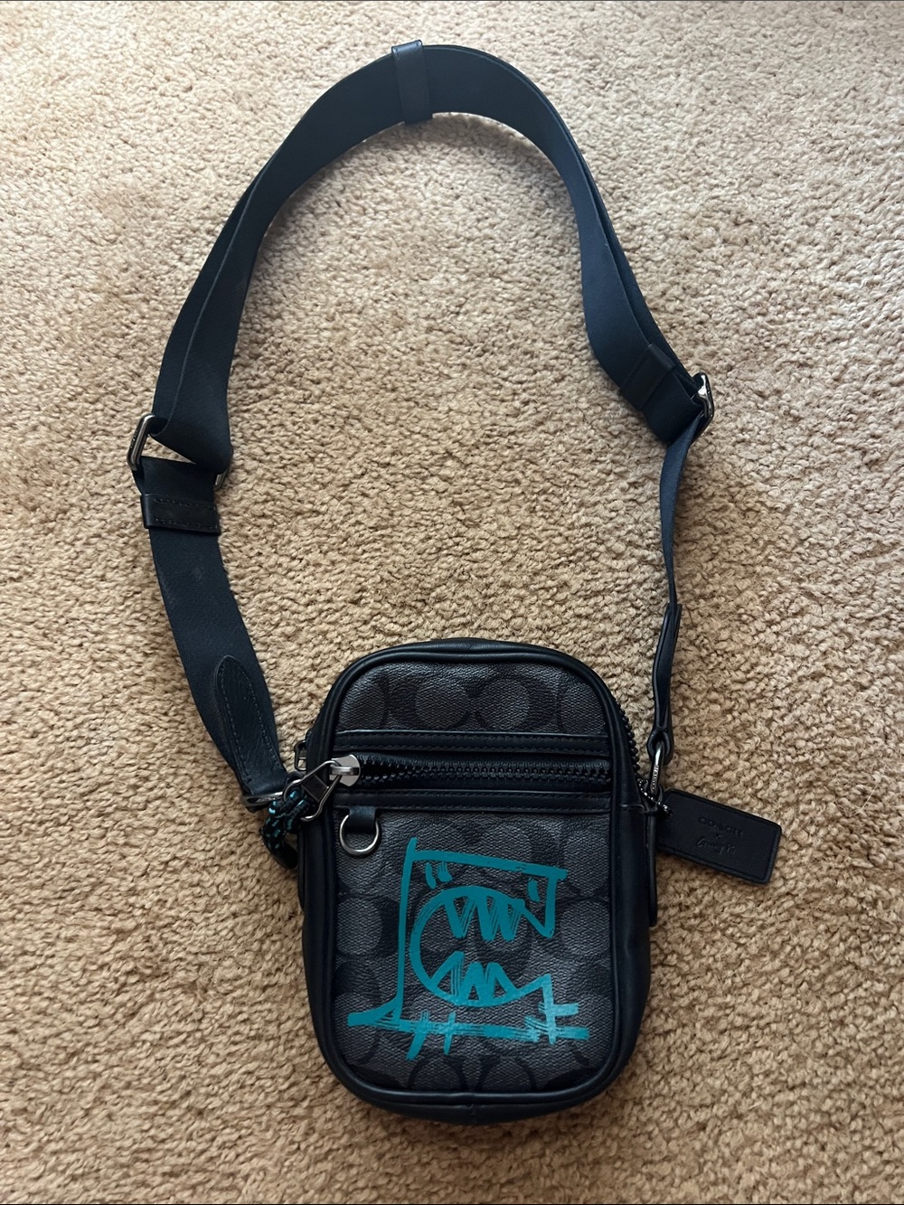 Coach Black Crossbody Rexy Bag